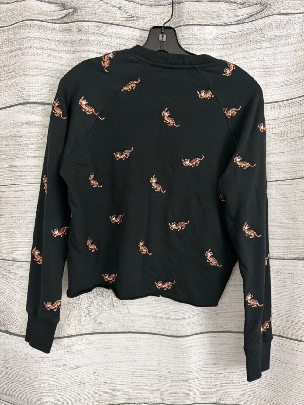 Spiritual Gangster Tiger Old School Pullover Sweatshirt Size S - Picture 3 of 3